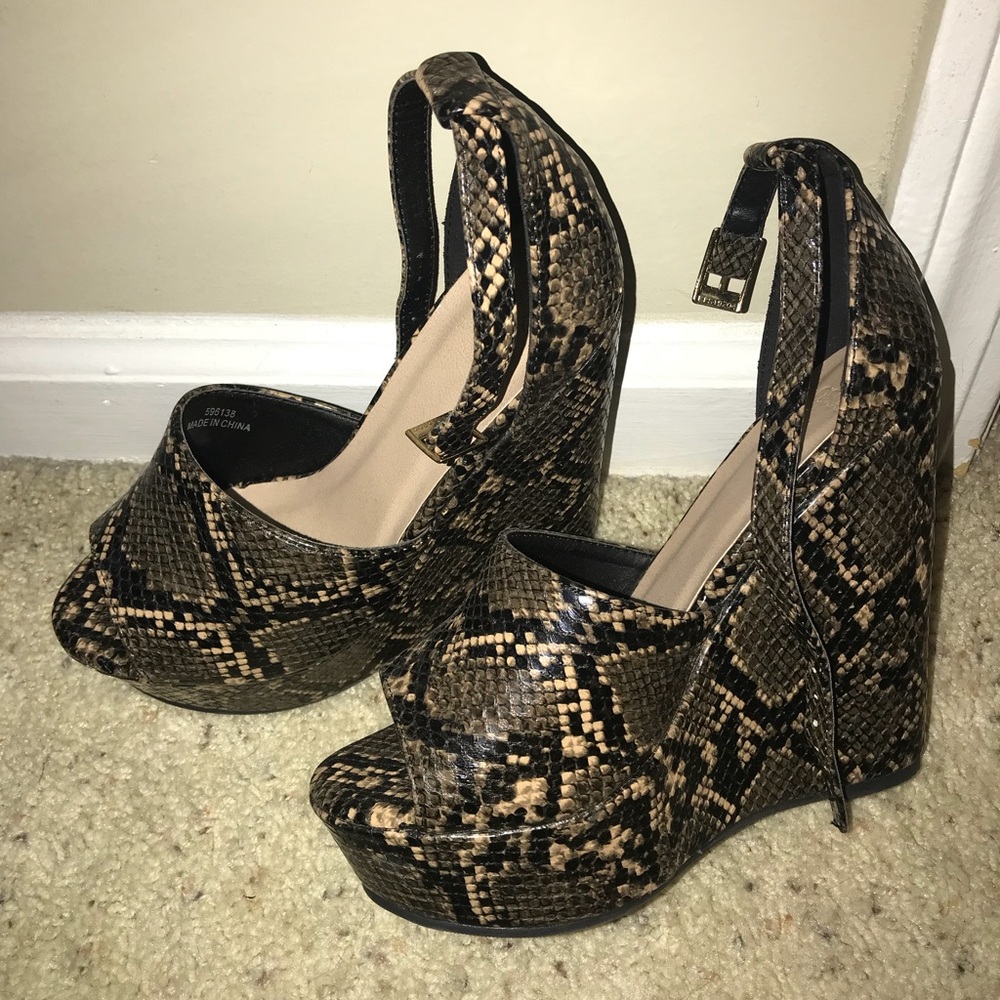 Never worn ASOS wedges
